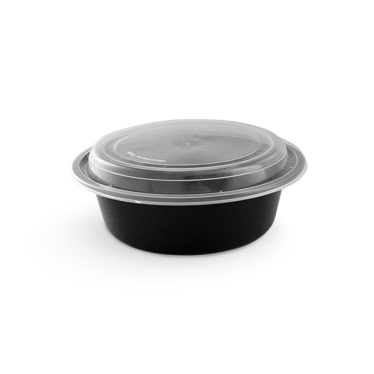 Round Plastic PGL Microwave Container