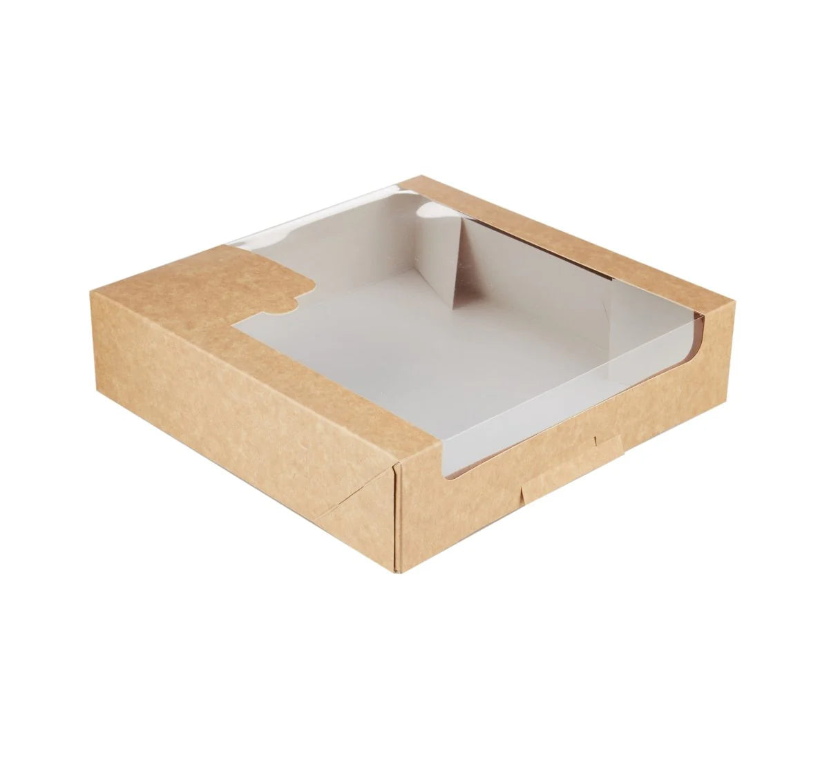 Kraft Square Deli Box with Window