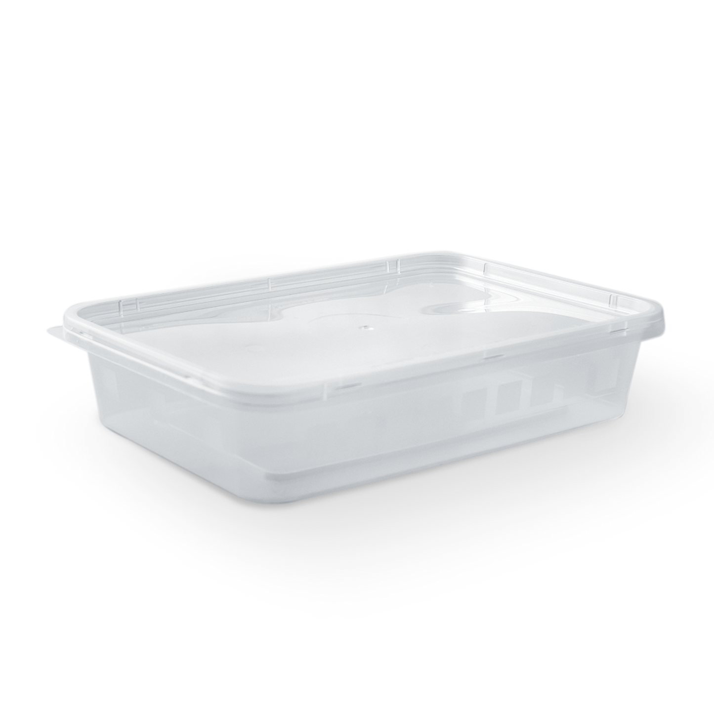 Clear Rectangle Plastic Microwave Container