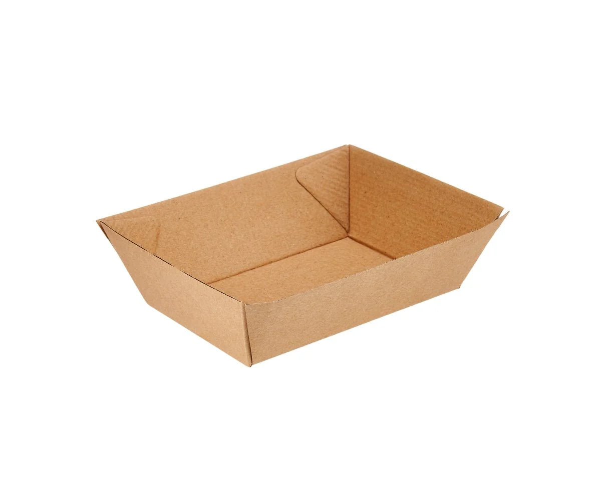 Kraft Flute Boat Tray