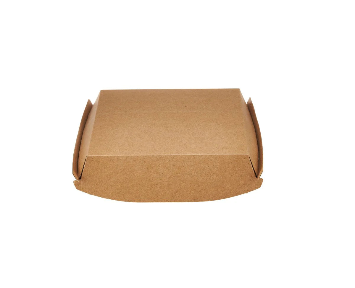 Kraft Flute Square Snack Box