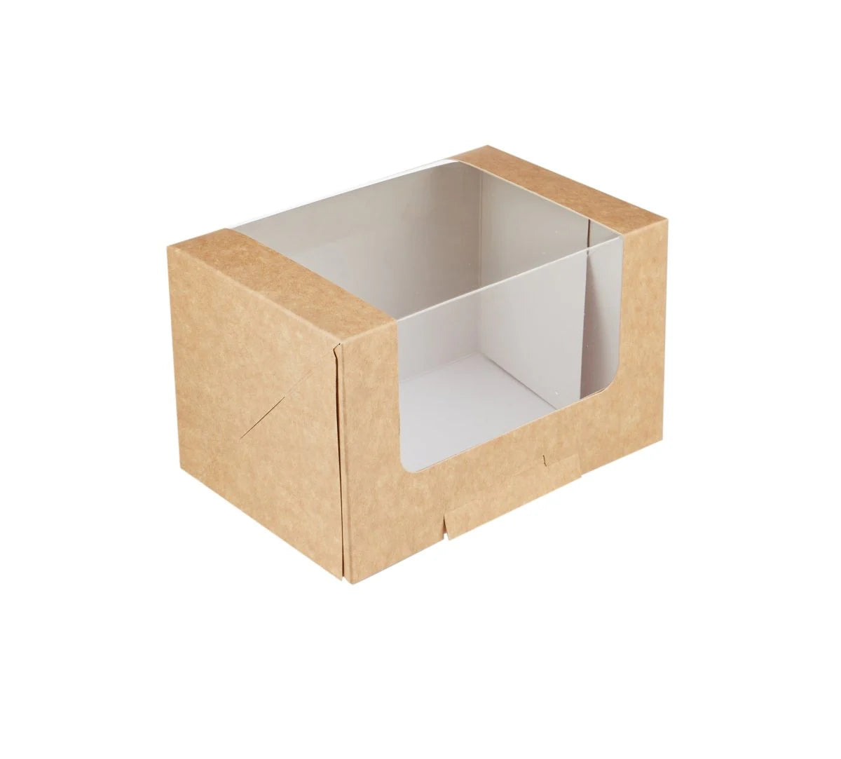 Kraft Rectangular Deli Box with Window