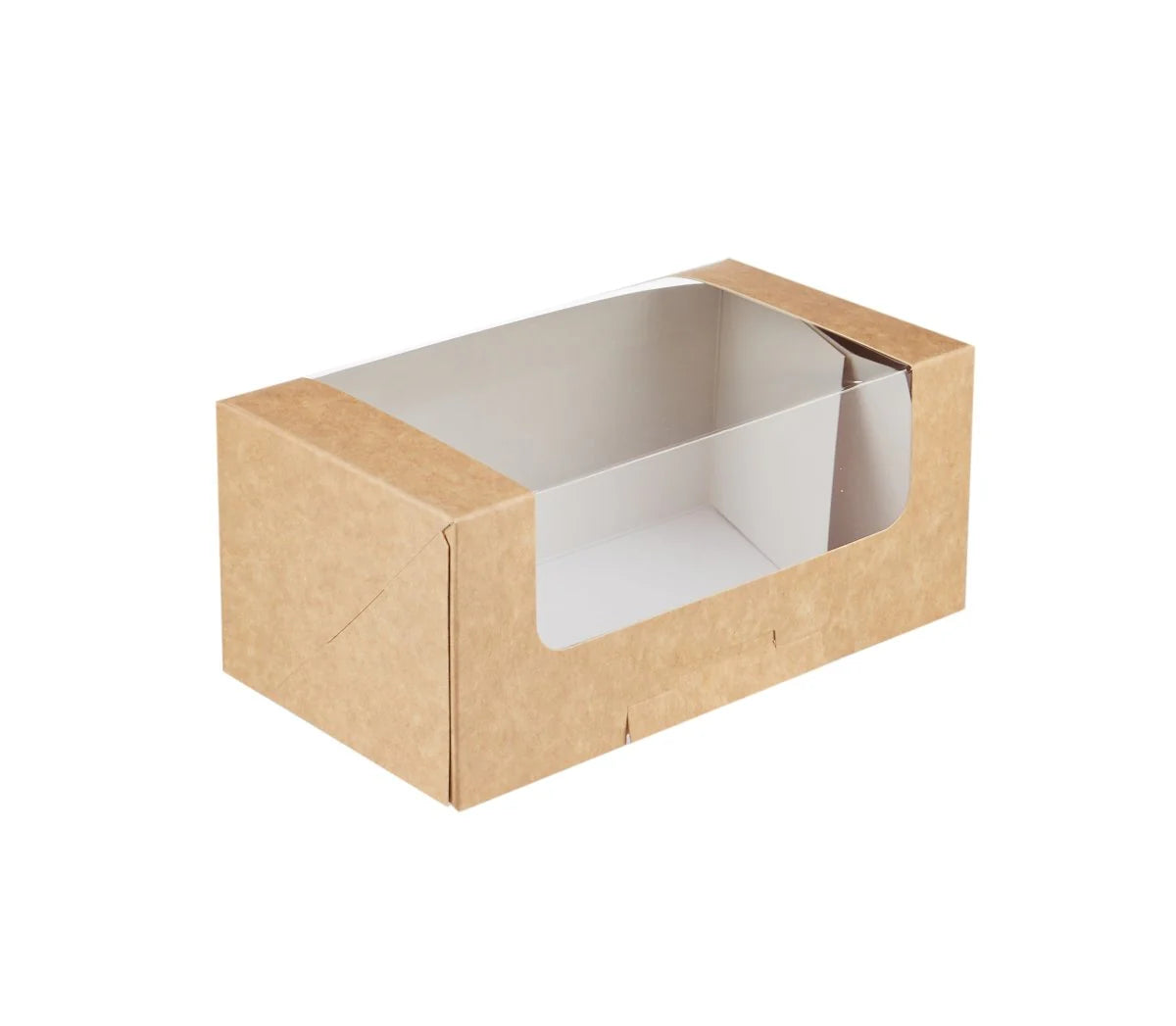 Kraft Rectangular Deli Box with Window