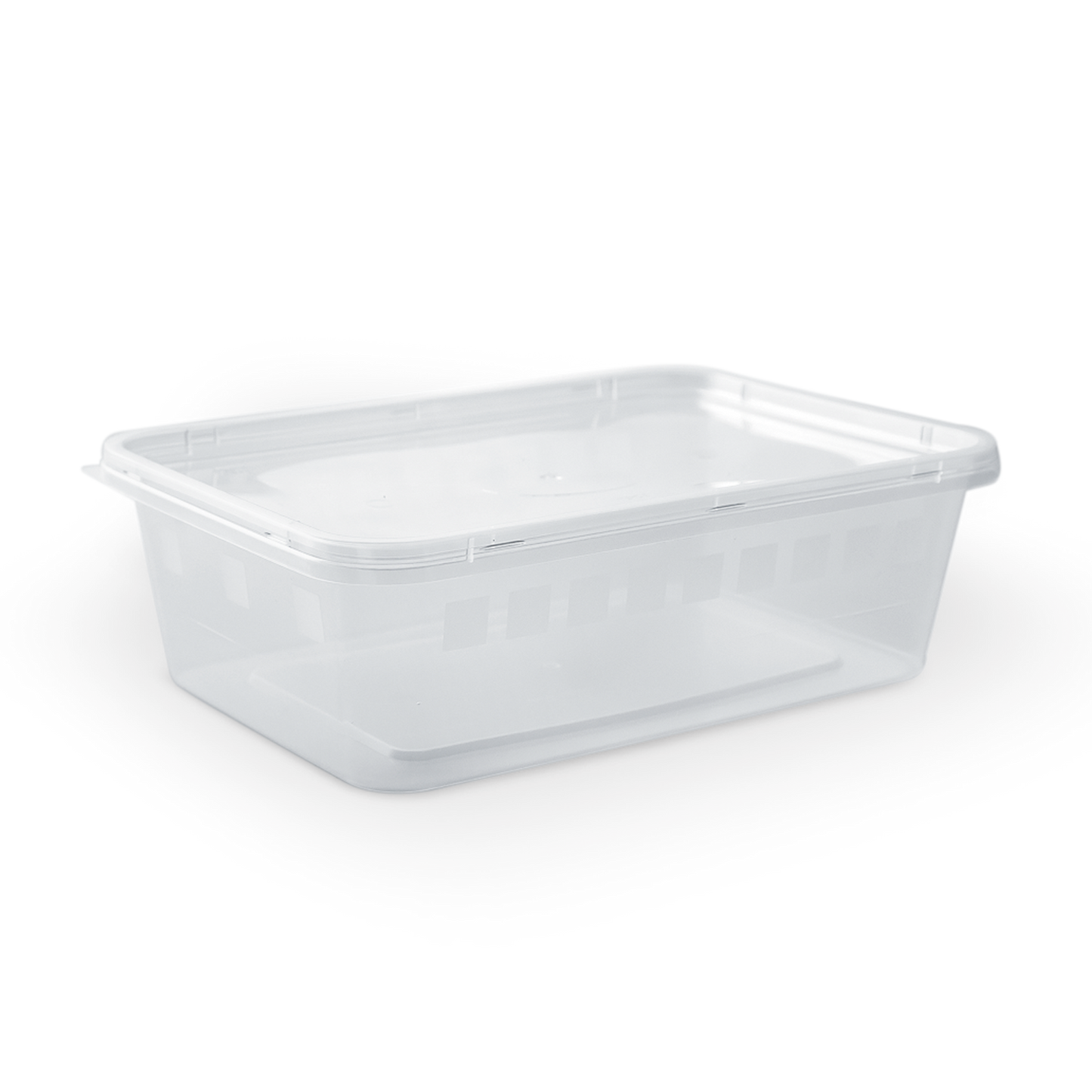 Clear Rectangle Plastic Microwave Container