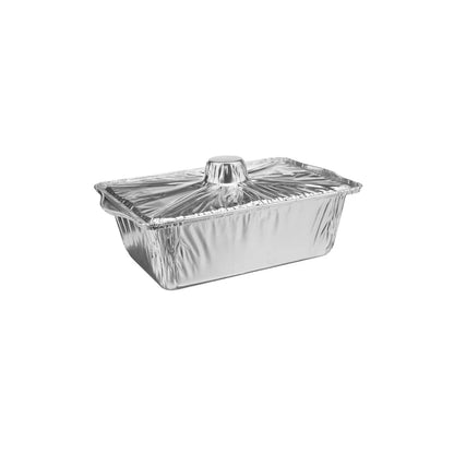 Rectangular Aluminium Pot With Lid