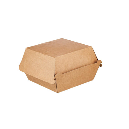 Kraft Flute Burger Box